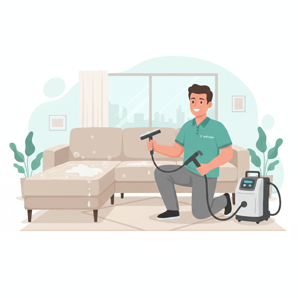 Limpieza de sofá profesional